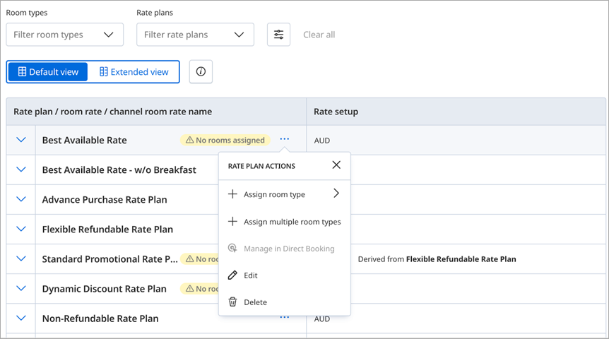 SiteMinder's new look: Create multiple room rates