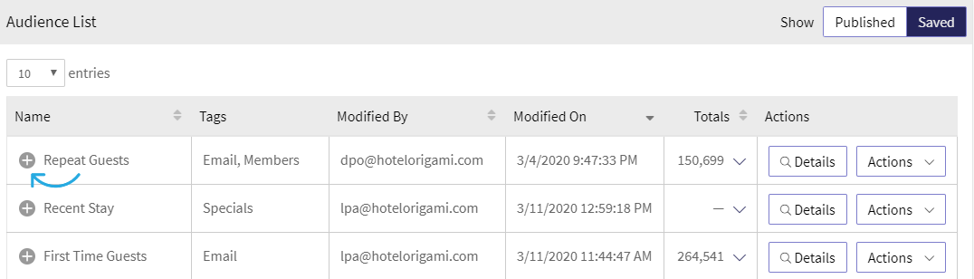 eInsight_Audience_List_Expand_Rows.png